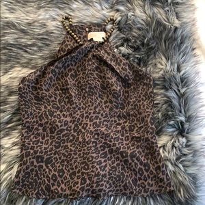 Michael Kors Cheetah Blouse